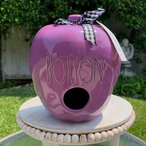 Rae Dunn ’Poison’ Halloween Apple Birdhouse